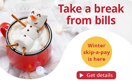 Winter skip-a-pay