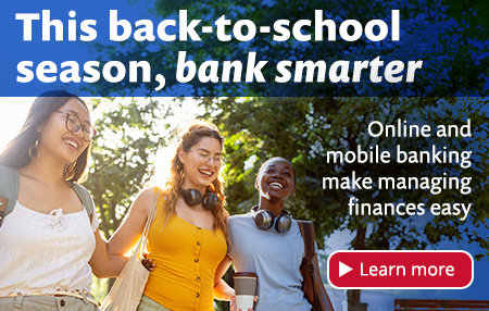 this back to school season, bank smarter