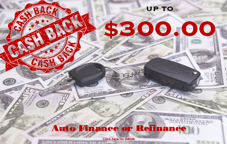 Get Up To $300 Cash Back on Your Auto Loan